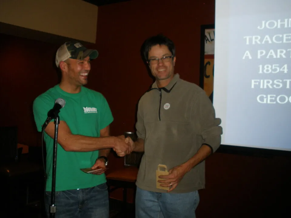 Grand prize winner John Harner, GES Faculty