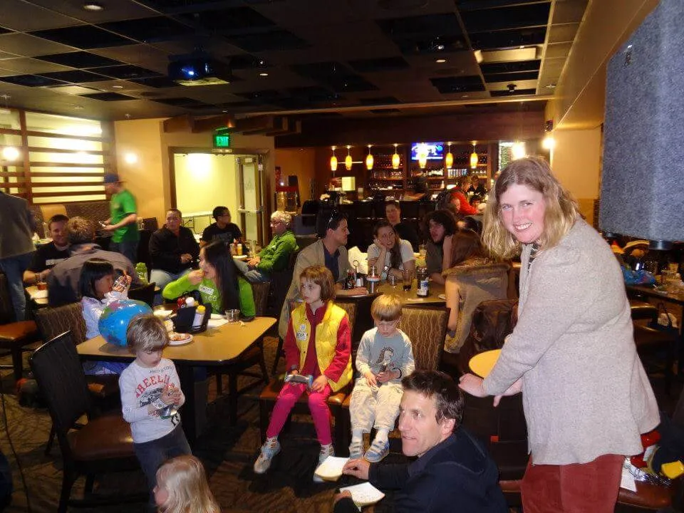 Some of the younger participants were able to answer questions that even the adults didn't know.