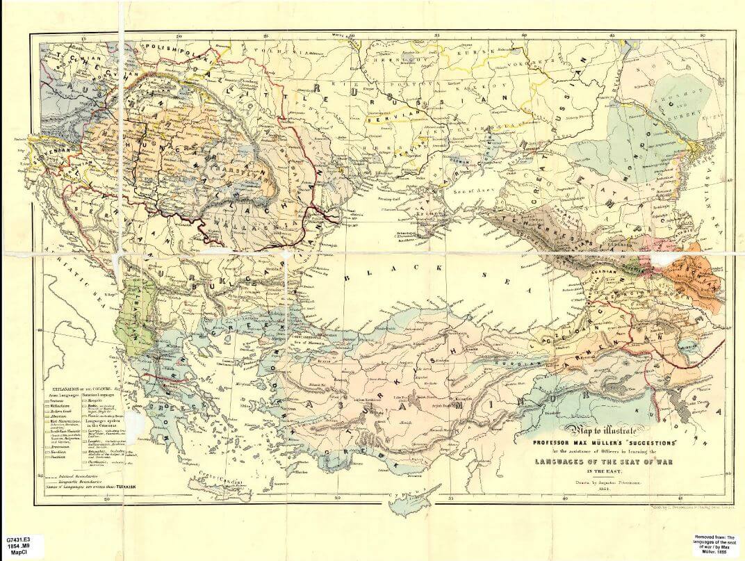 Enthnographic Maps of the 19th Century